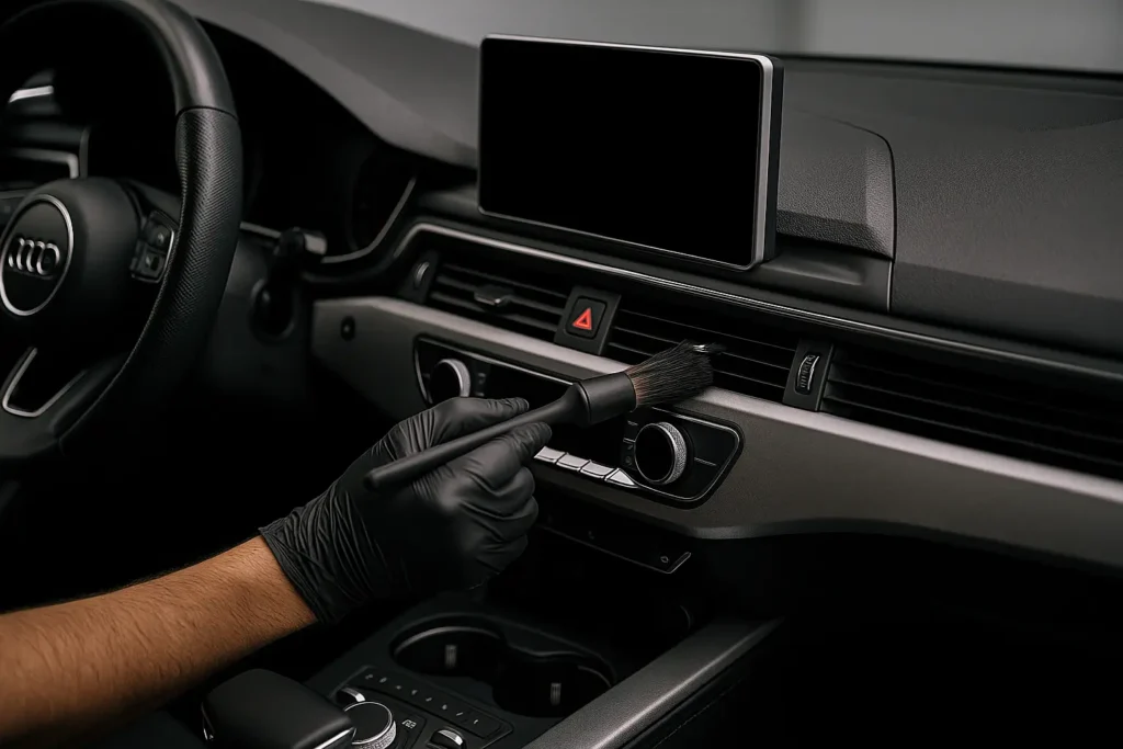 Nettoyage intérieur complet à Chartres – aspiration, tissus, plastiques et vitres